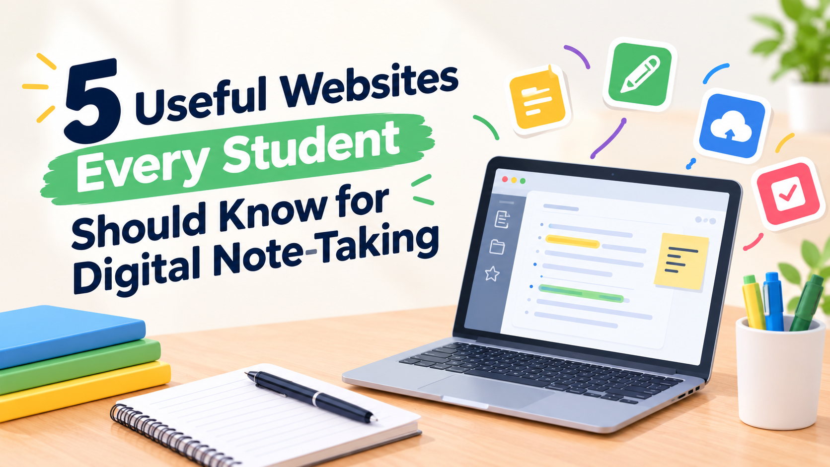 5 Useful Websites Every Student Should Know for Digital Note-Taking